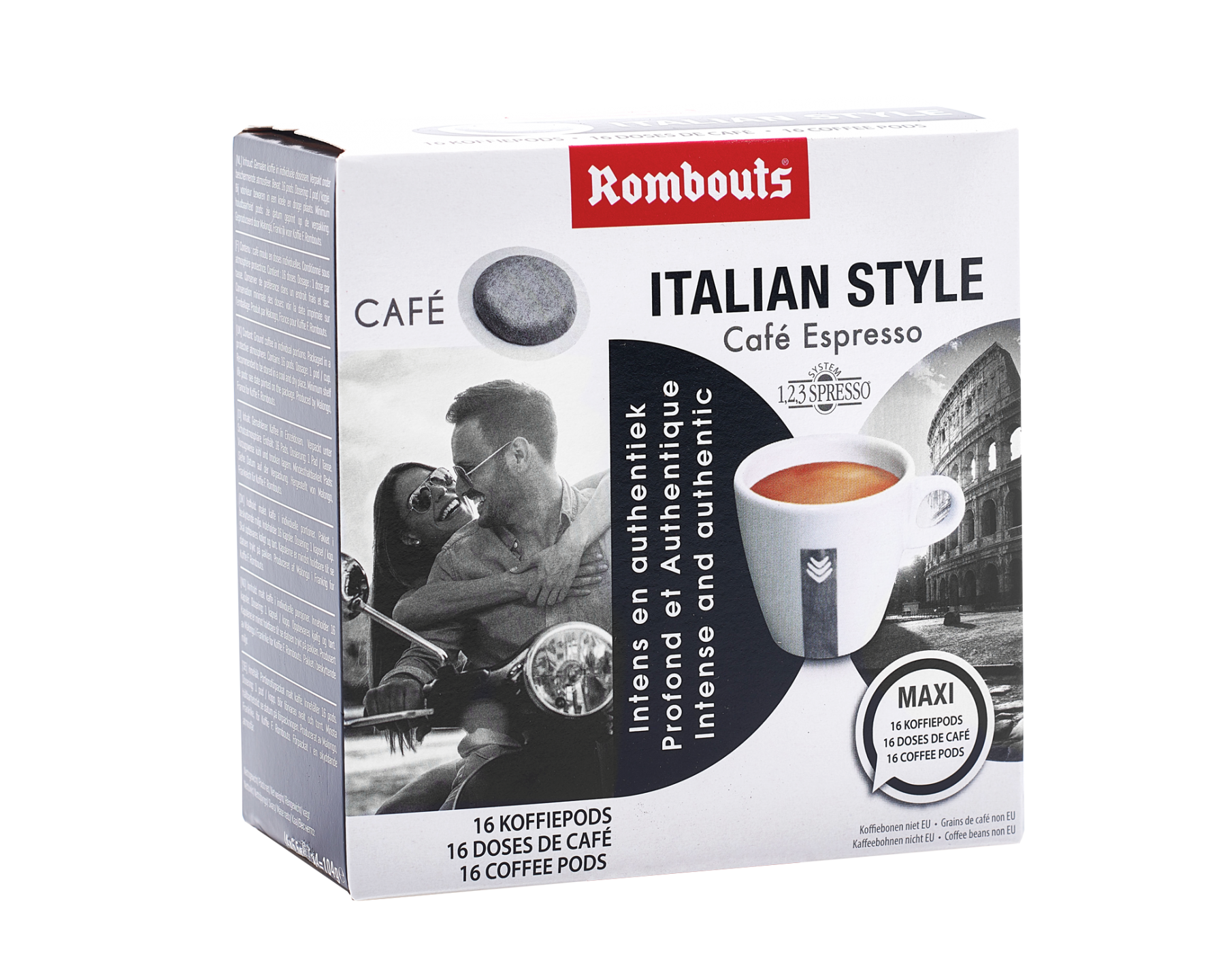Rombouts Coffee - Italian Style Espresso Pods
