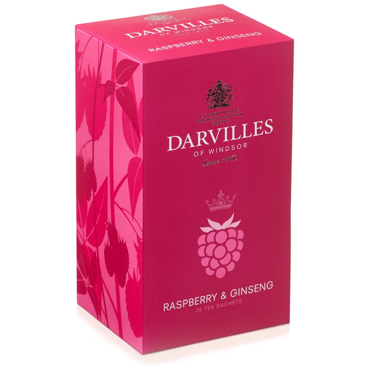 Darvilles Rasberry & Ginseng Tea