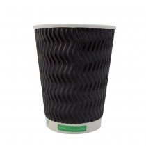 Recyclable Ripple Cups 12oz