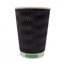 Recyclable Ripple Cups 16oz
